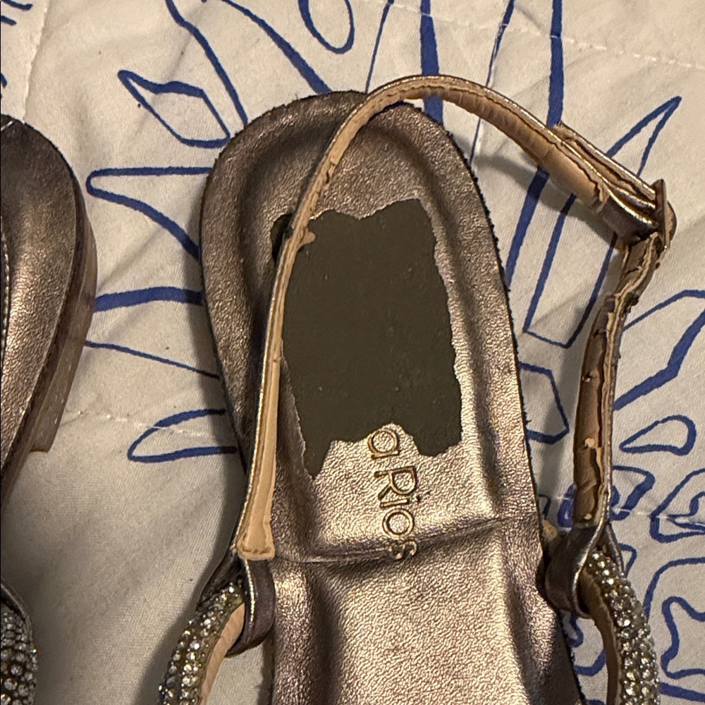 Regina Rios Brazilian Rhinestone Sandals - Picture 3 of 7